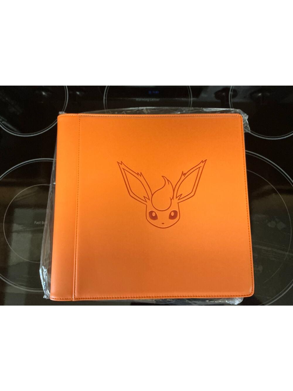 New! Custom Pokémon Card Leather Binder, holds 480 cards